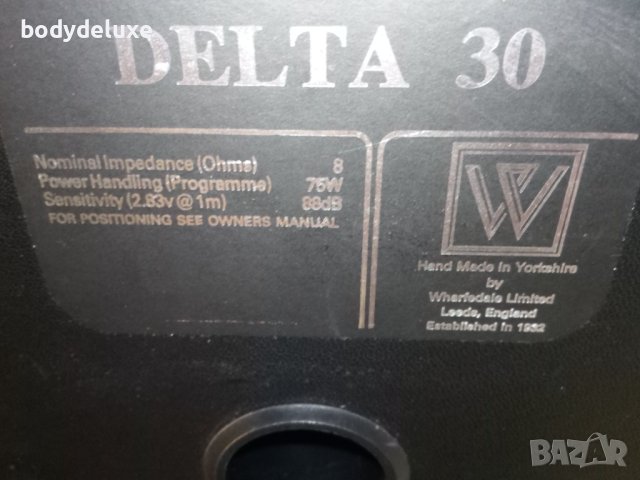 Wharfedale Delta 30 двулентови тонколони с бас рефлекс, снимка 5 - Тонколони - 28734777
