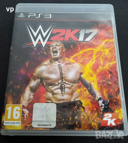 Игра 2K17 Игра с КЕЧ NXT борба за двама и повече играчи за Playstation 3 PS3 с PSN блурей диск, снимка 7 - Игри за PlayStation - 53293499