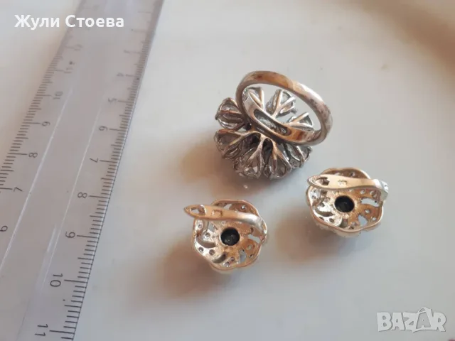 Сребърни бижута, снимка 6 - Колиета, медальони, синджири - 56116364