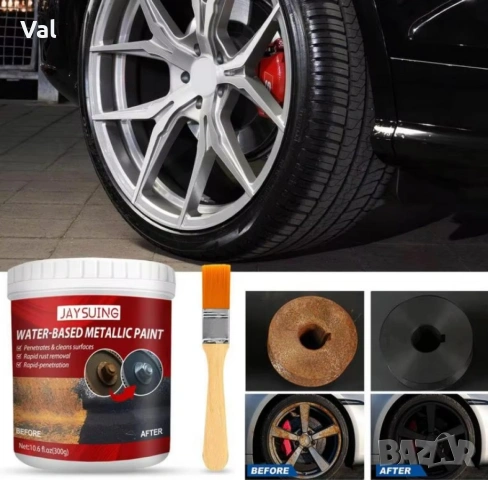 Боя почистваща повърхности и отстраняваща ръжда + четка, снимка 8 - Други - 53715770