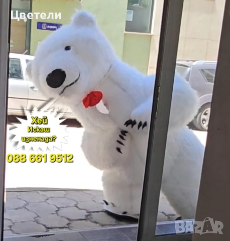 Бяло Мече, Лабубу, Стич , Лава Беър и Зайчето Рики - Плюшени костюми изненада