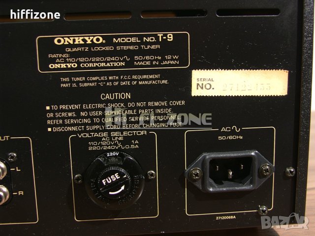  Onkyo t-9  ТУНЕР, снимка 8 - Ресийвъри, усилватели, смесителни пултове - 44430191