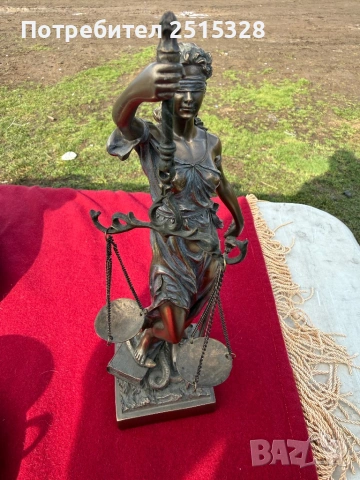 статуетка Темида на фирмата Веронезе, снимка 2 - Колекции - 53452049