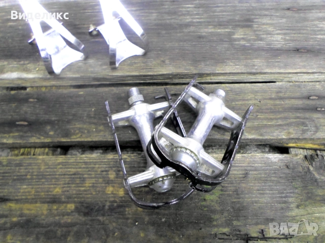 SR/ретро шосейни педали/, снимка 2 - Части за велосипеди - 52901517