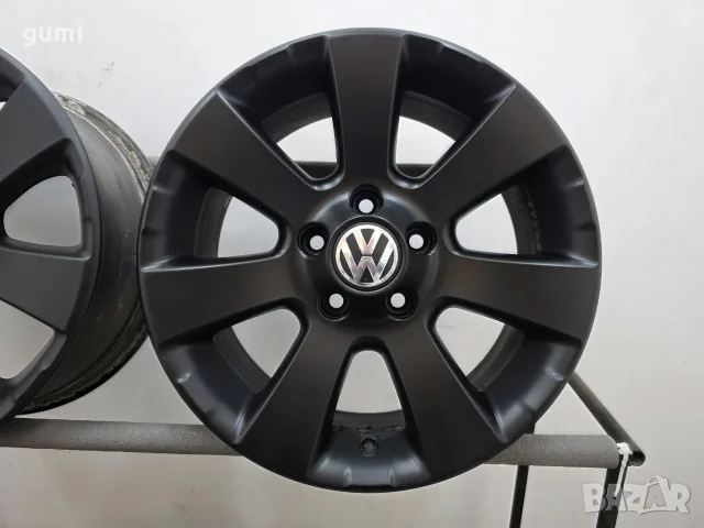 4бр 16ски джанти за VW  5х112мм A161573, снимка 3 - Гуми и джанти - 56208674