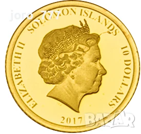 Златна монета "Ханс-Дитрих Геншер" 2017, снимка 2 - Нумизматика и бонистика - 50586873