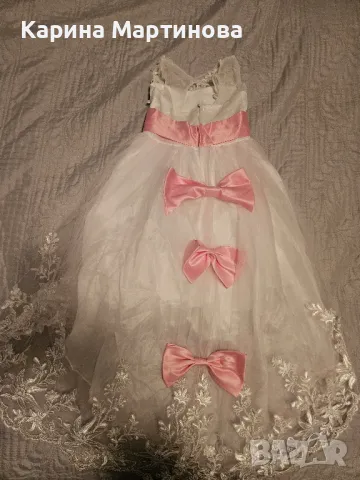 Официална рокля за момиче, снимка 4 - Детски рокли и поли - 50143809
