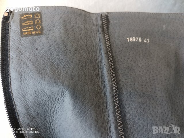 дамски ботуши VIA VAI® original, на ток, N- 40 - 41, 100% естествена кожа, GOGOMOTO.BAZAR.BG®, снимка 3 - Дамски ботуши - 44200227