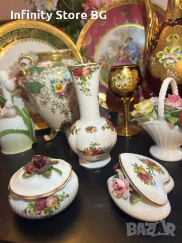 🌹✨ Royal Albert “Old Country Roses” – изискан порцеланов комплект за красота и стил ✨🌹