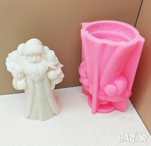 Молд дядо Коледа 17 см , снимка 5 - Форми - 53535226