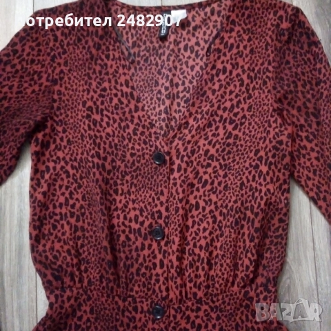 Ефектна дамска рокля Н&М, снимка 12 - Рокли - 51949527