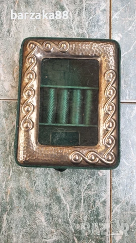 Кутия за бижута със сребърен обков 950, снимка 1