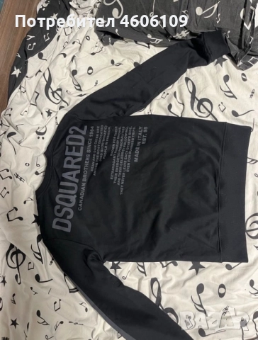 Унисекс блуза dsquared2, снимка 2 - Блузи - 52887232