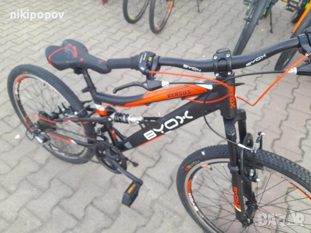 BYOX Велосипед 24" VERSUS черен.червен, снимка 9 - Велосипеди - 53848950