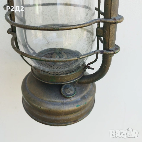 стар германски газен фенер Фюерханд 201, снимка 2 - Антикварни и старинни предмети - 53871938