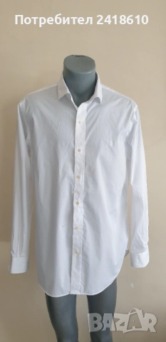 POLO Ralph Lauren Custom Fit  Cotton Mens Size 16 /  M НОВО! ОРИГИНАЛ! Мъжка Риза!
