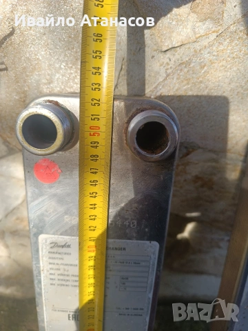 Пластинчат топлообменник Danfoss XB37L-1-30 (004H7274)+ кожух подарък, снимка 2 - Водни помпи - 53689880