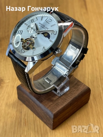 Механичен часовник montblanc мъжки , снимка 2 - Мъжки - 52637853