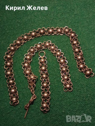 СРЕБЪРЕН ВЪЗРОЖДЕНСКИ ГЕРДАН от САЧАН РЪЧНА СТАРА МАЙСТОРСКА ИЗРАБОТКА 11944, снимка 4 - Антикварни и старинни предмети - 30285349