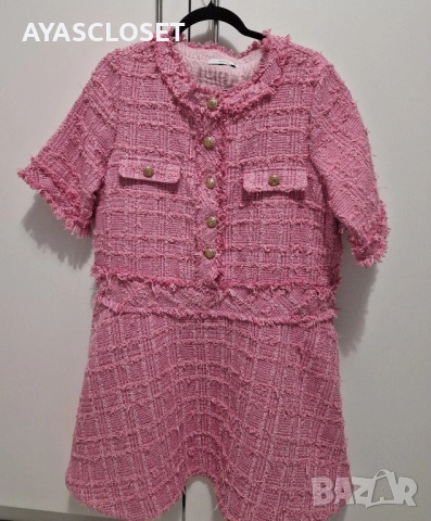 Рокля от туид Reserved , снимка 2 - Рокли - 52329428