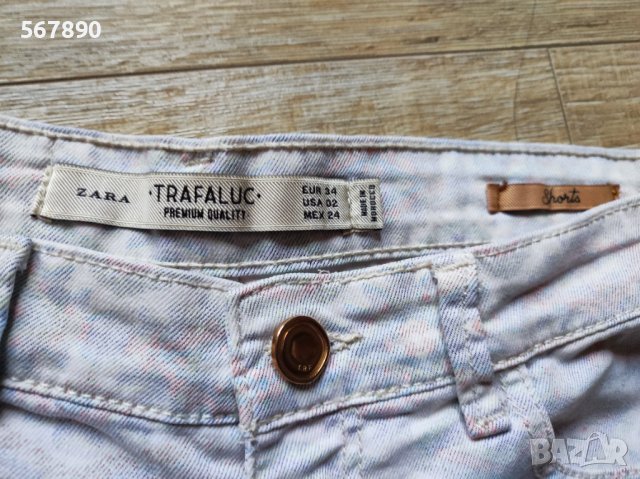 Къси панталони дънкови Zara, снимка 3 - Къси панталони и бермуди - 40955820