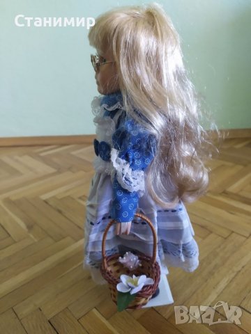 Немска ретро кукла - за декорация, снимка 4 - Декорация за дома - 40143233