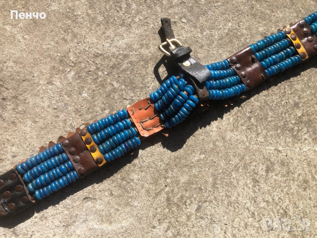 стара конска амуниция /синци, гердан/, снимка 6 - Антикварни и старинни предмети - 46785536