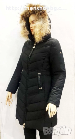 Дамско яке с естествен пух код 12 - 2, снимка 3 - Якета - 52012817