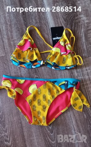 Детски бански DESIGUAL, 13-14г., снимка 4 - Детско бельо и бански  - 41670899