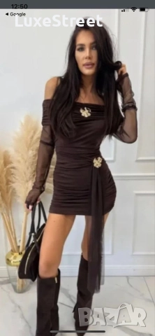 Дамски Ефектни Рокли 🤍, снимка 2 - Рокли - 52714888