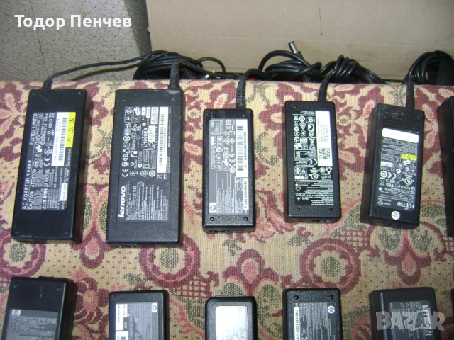 Продавам работещи зарядни за лаптопи, снимка 2 - Захранвания и кутии - 53844352