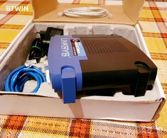 Рутер - LINKSYS BEFSR41 ! , снимка 2 - Друга електроника - 47669634