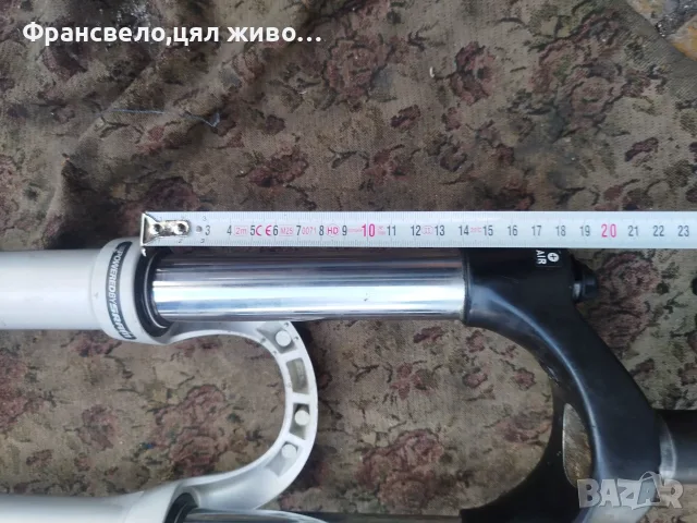 26 цола напълно работеща вилка за велосипед колело rock shox , снимка 6 - Части за велосипеди - 56075437