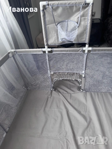 Кът за игра Selonis, Полиестер/Полиетилен, 180x122x62 см, Сив, 1 година+, снимка 8 - Други - 53062397