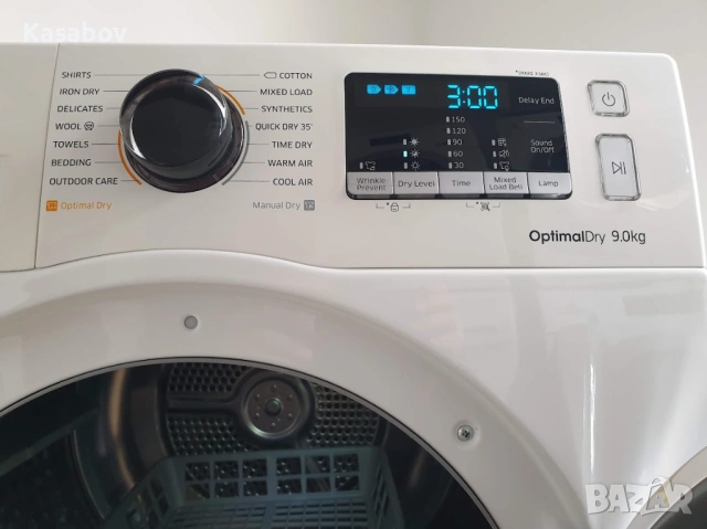 9Kg Сушилня Samsung Термопомпа 12м Гаранция Самсунг, снимка 2 - Сушилни - 53398512