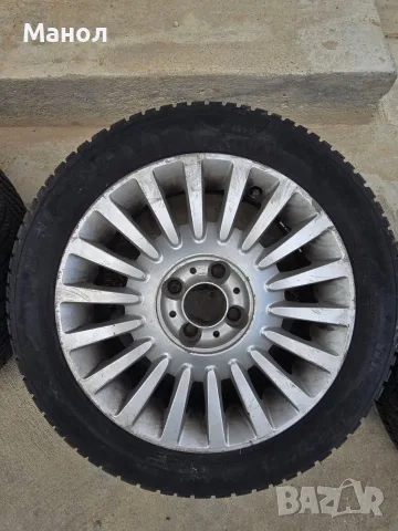 Алуминиеви джанти 15 цола с гуми 185/55 R15 – комплект 4 броя, снимка 2 - Гуми и джанти - 55961607
