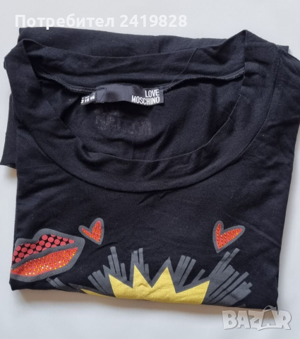 Love Moschino дамска тениска, снимка 7 - Тениски - 36191318
