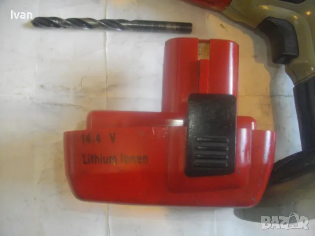 KRESS 14,4V LI-ion НЕМСКИ ЛИТИЕВ ВИНТОВЕРТ КРЕС ПРОФЕСИОНАЛЕН 14,4 ВОЛТА С 1 БАТЕРИЯ БЕЗ ЗАРЯДНО, снимка 5 - Винтоверти - 49750258