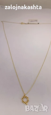 Ново Златно колие-1,51гр/14кр, снимка 6 - Колиета, медальони, синджири - 51329398