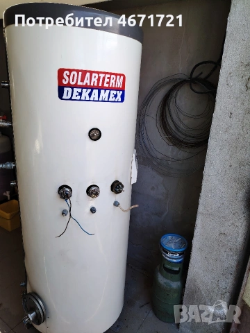 Буферен съд Dekamex 500 л от Нераждавейка , снимка 4 - Други стоки за дома - 53746677