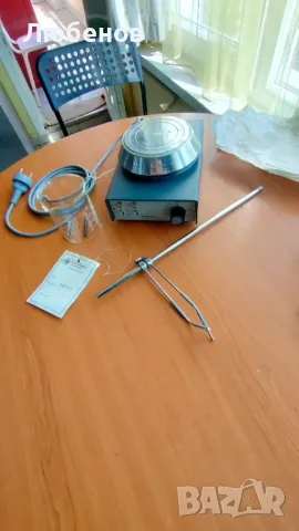 Професионална магнитна бъркалка с нагряване, снимка 12 - Други машини и части - 50173824