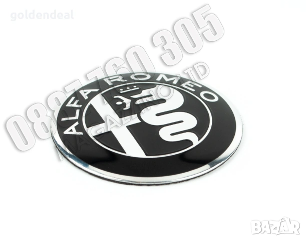 Емблема за Волана за Алфа Ромео Джулия Стелвио Alfa Romeo Giulia Stelvio, снимка 7 - Аксесоари и консумативи - 53747229