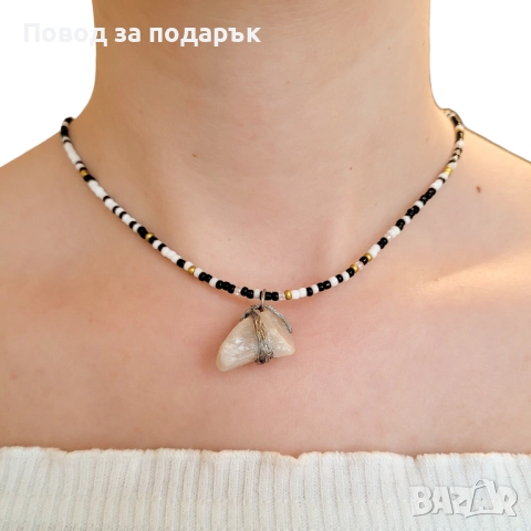 Камък на душевната яснота, снимка 2 - Колиета, медальони, синджири - 52661058