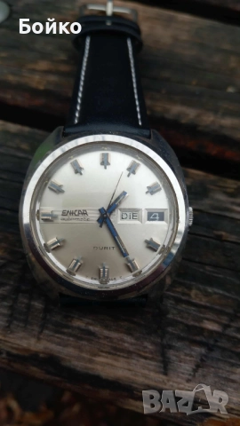 Enicar Durit AR1147 (автоматичен) - изостава с около 50 м/ден, снимка 5 - Мъжки - 52342629