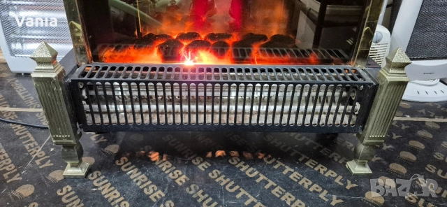 Електрическа камина, снимка 3 - Камини - 52439466