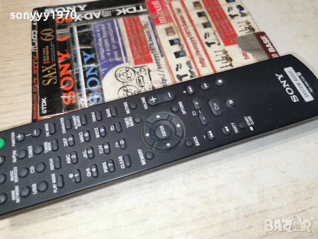 SONY RM-AMU139 AUDIO REMOTE-ВНОС SWISS 2412251205, снимка 7 - Ресийвъри, усилватели, смесителни пултове - 52890615