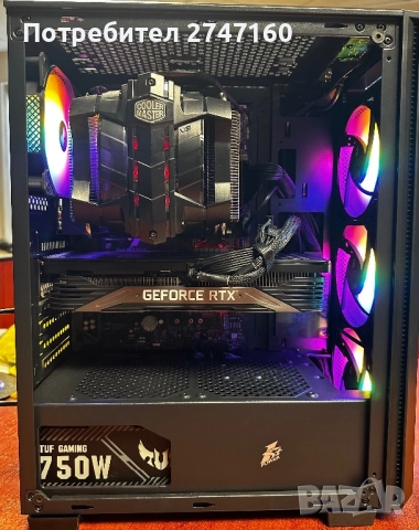 Геймърски компютър, full hd, Intel i7, rtx 3070, 16gb, снимка 4 - Геймърски - 52486107