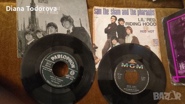 Продавам малки грамофонни плочи, снимка 3 - Грамофонни плочи - 40036145