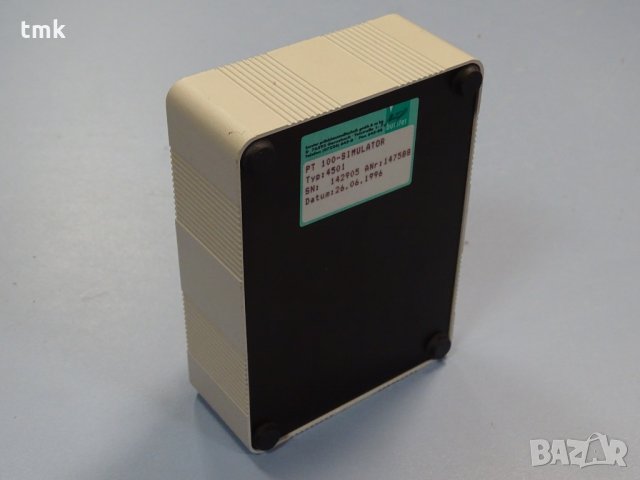 симулатор Bursher Decadischer Pt 100 - Simulator 4501, снимка 3 - Други машини и части - 34100122