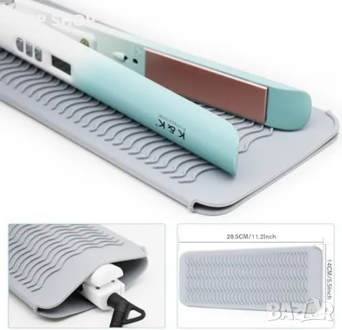 Нова Йонна преса за коса K&K плоча с керамично покритие от турмалин Прическа жени, снимка 7 - Преси за коса - 49203353